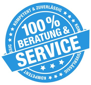 Button Siegel 100% Service