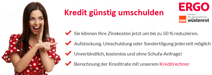 Kreditanfrage Umschuldung Berechnen