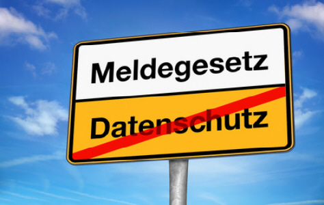 Umstrittene Meldegesetz vom 28.06.2012 wurde neu geregelt